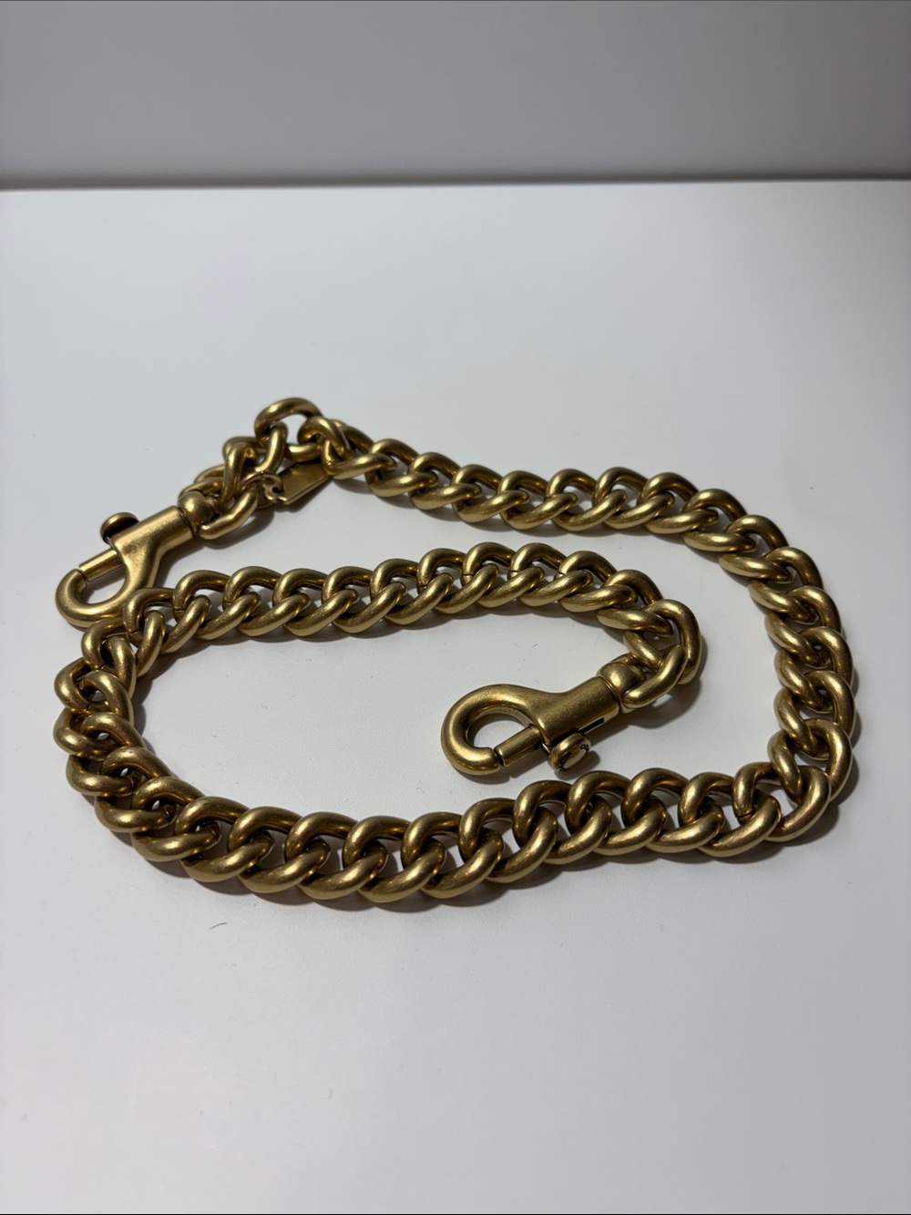 Coach CR457 Chunky Chain Shoulder Strap
